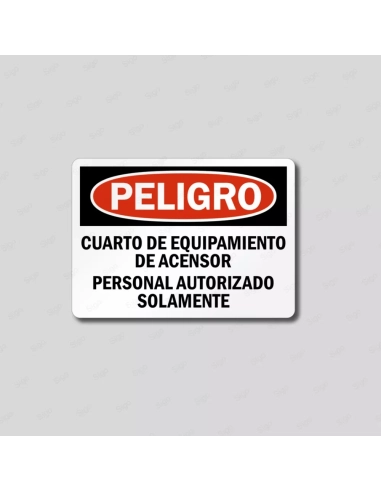 Rótulo de Peligro - XXX | Cod. PEL - 83