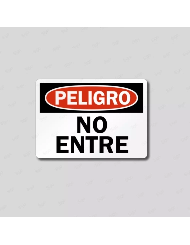 Rótulo de Peligro - XXX | Cod. PEL - 66
